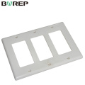 UL943 Standard BAREP GFCI plaques de recouvrement d&#39;interrupteur de lumière en plastique